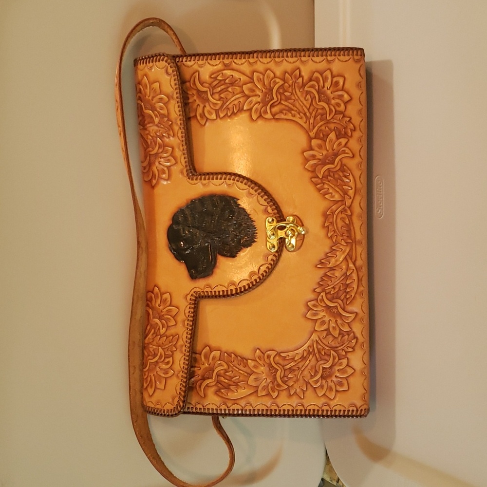 leather purse
